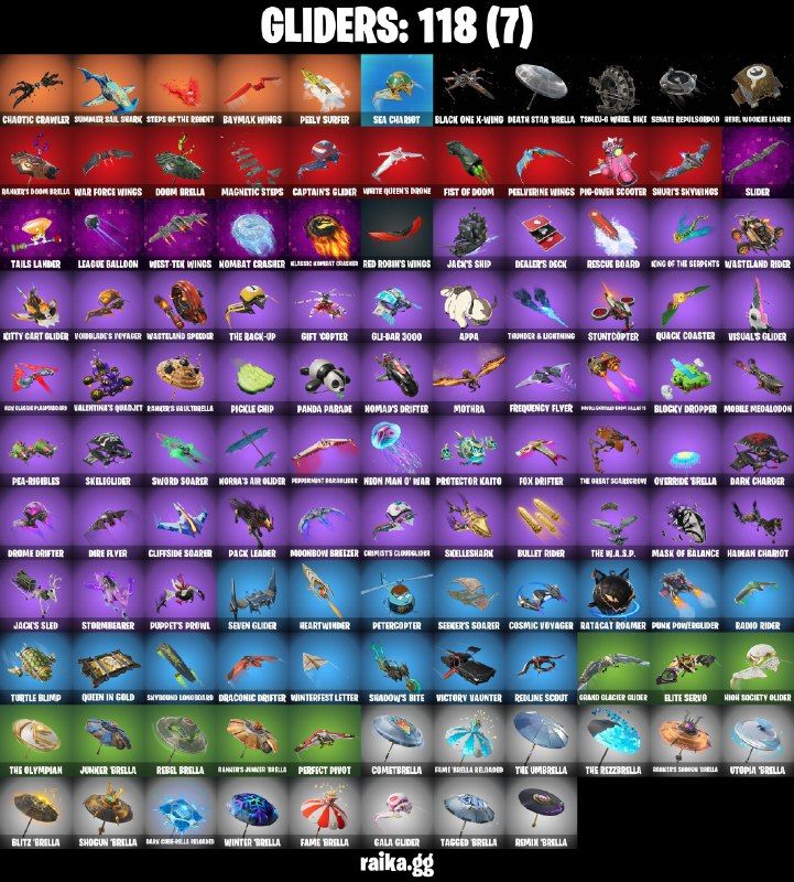 115 Skins - Doom, Solid Snake, War Machine, Gwenpool, Emma Frost, 100 vbucks