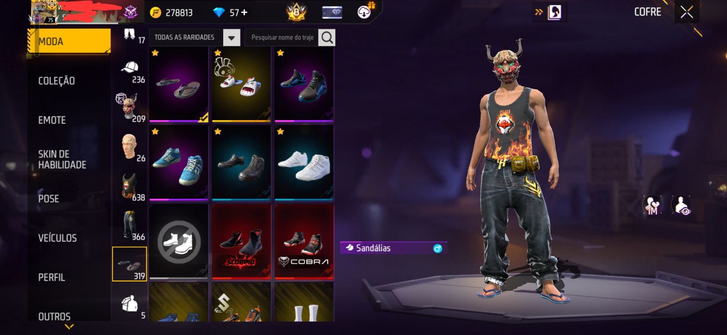 Mestres antigos free fire