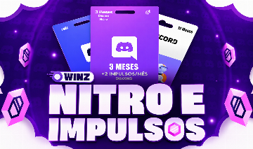 Discord Nitro Gaming 1 Mes + 2 Impulsos