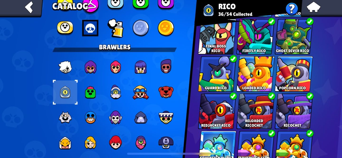 Brawl stars conta gemada e upada!!!