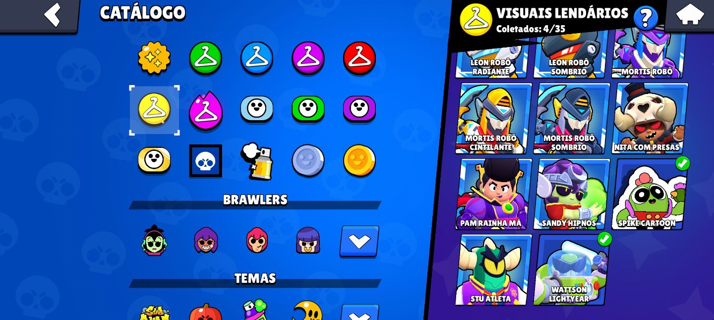 Brawl stars conta com muitos lendários e ultra lendario