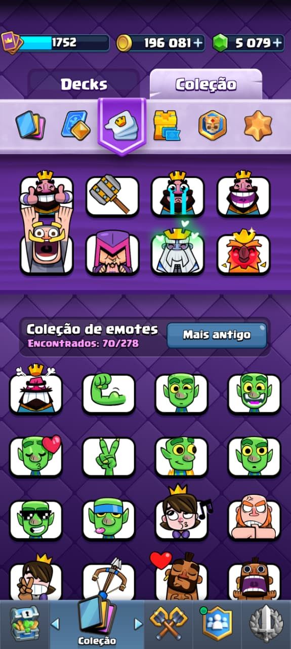 Conta Nível 16 - Clash Royale