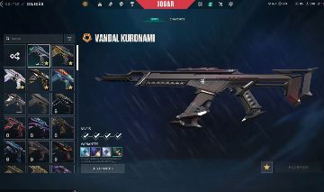 Conta valorant platina 1 com varias skins!!!