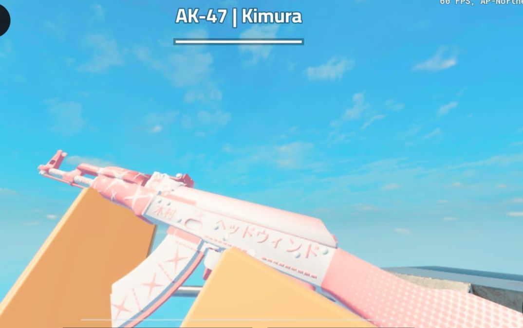 COUNTER BLOX | AK47 Weeb e itens Kimura's