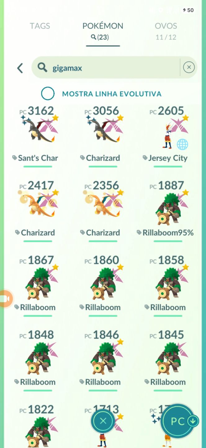 Pokemon go conta lv72 top