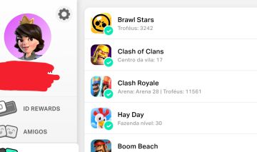 Conta de clash of clã CV 17 Clash R 11k troféu BRAWL STARS+ hay day