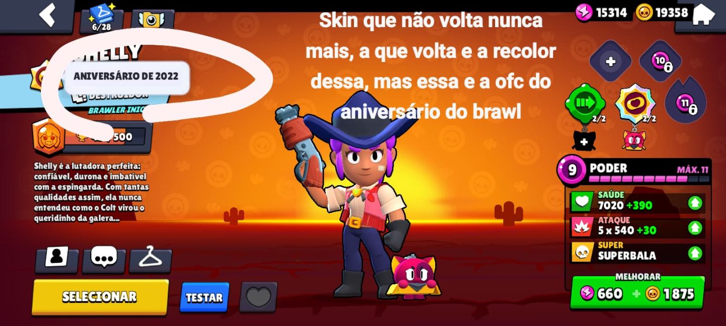 BRAWL STARS: CONTA MUITO RARA DE 2019!