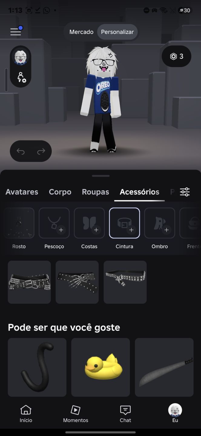Conta de Roblox - 7k de robux gastos | Focada em skins masculinas