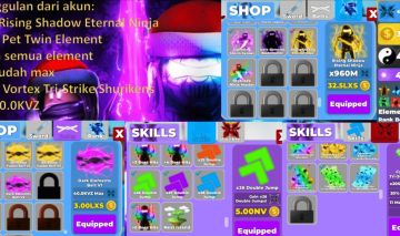Ninja Legends Account Plain