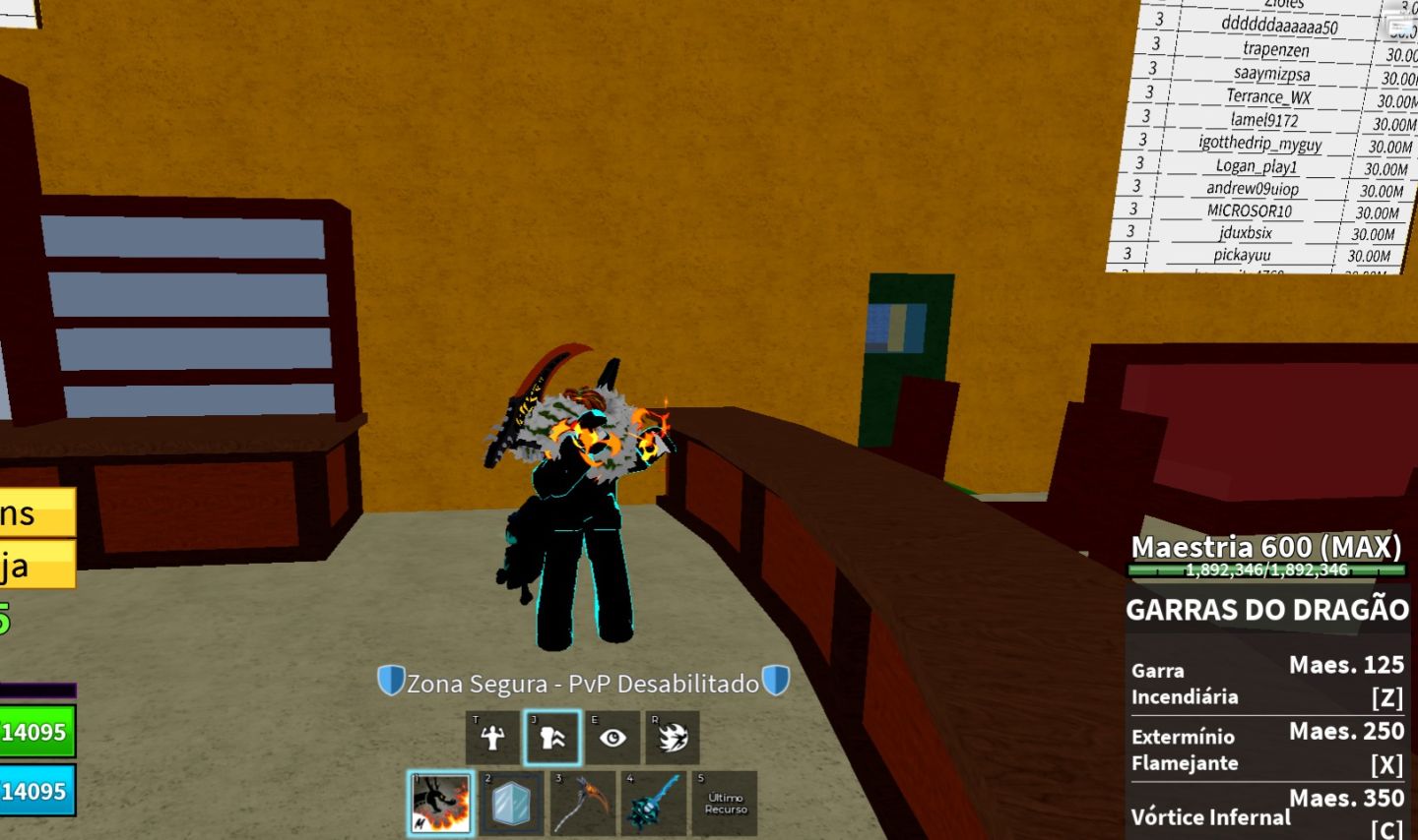 Conta Blox Fruits Lvl 2800 | com Mamute no Inv!! (Promoção Quase Acabando!)