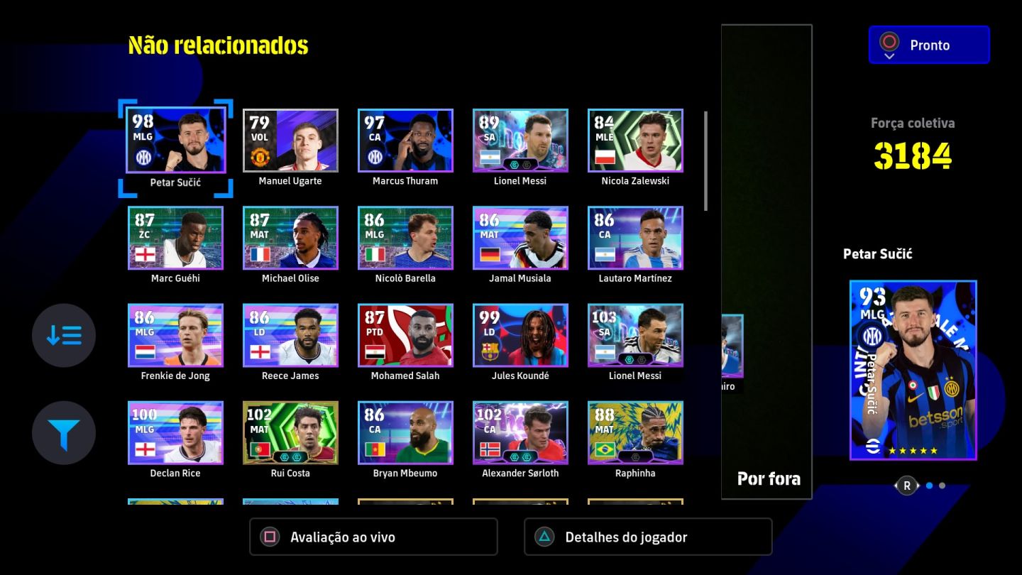VENDE-SE CONTA eFOOTBALL PS4/PS5