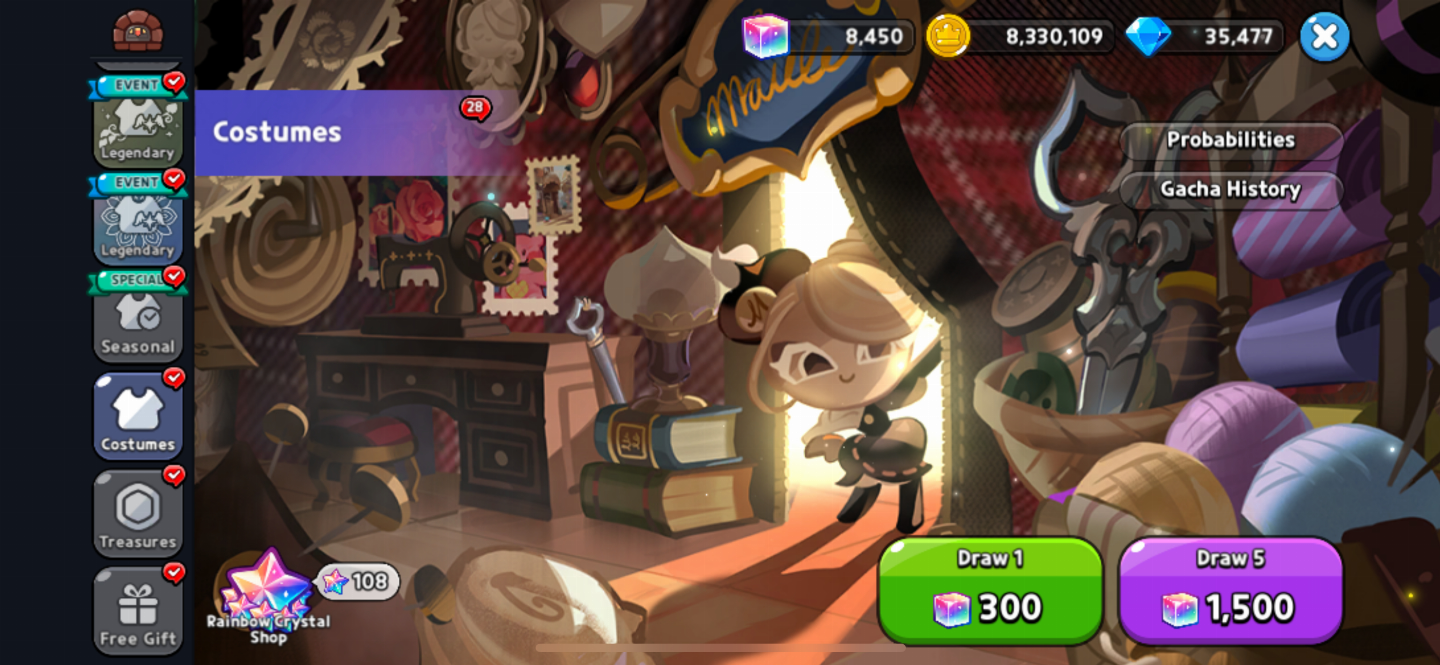 CONTA AVANÇADA COOKIE RUN KINGDOM