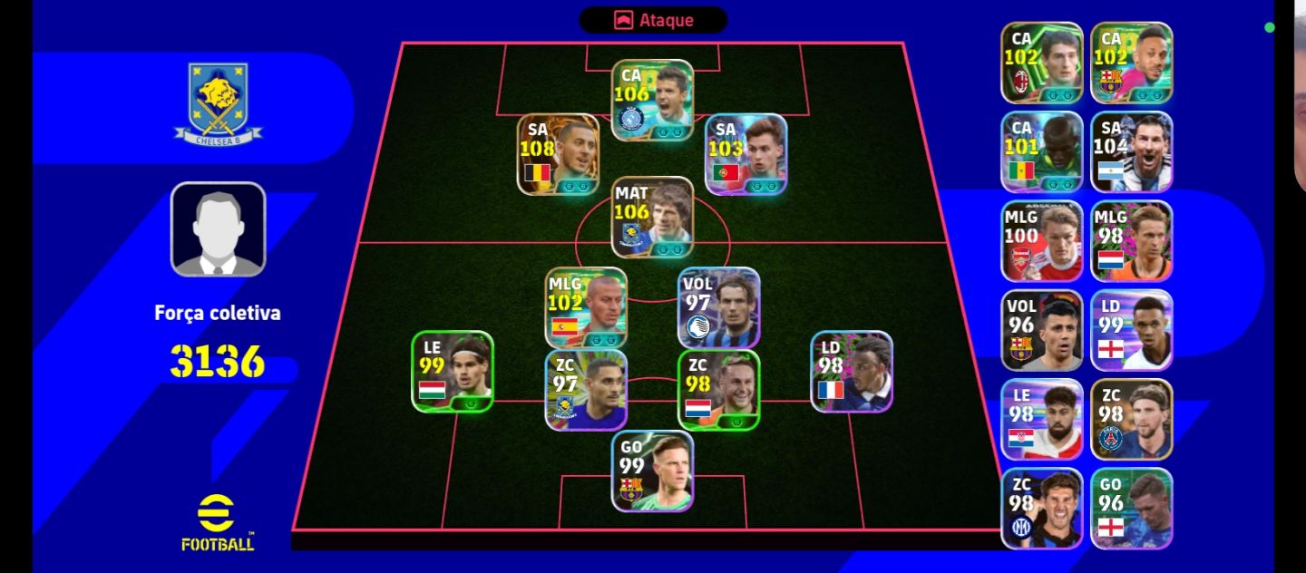 HAZARD 109/ZOLA BLITZ/AGUERO NOVO 107