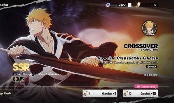 Bleach Soul Ressonance endgame com vários times montados e 7k de jades