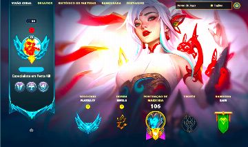 IRELIA CRIADORA LENDÁRIA + [ PLATINA COM MMR ALTÍSSIMO ] + [ SKIN JINX T1 ]