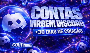 CONTAS DISCORD VIRGEM 30 DIAS - EMAIL | SENHA | 2FA [PREÇO BAIXO]
