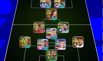 Conta efootball braba com Lionel Messi Big time(110) e haaland Big time(107)