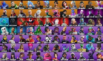 Conta Fortnite Premium 127 Skins + 154 Mochilas + 137 Picaretas + 100 Dances
