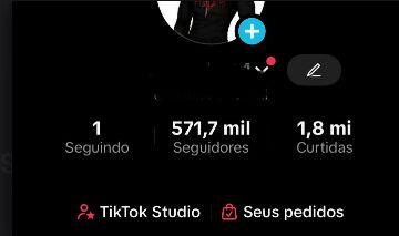 Conta TikTok 566K Seguidores Monetizada + TikTok Shop disponível Nicho Livre