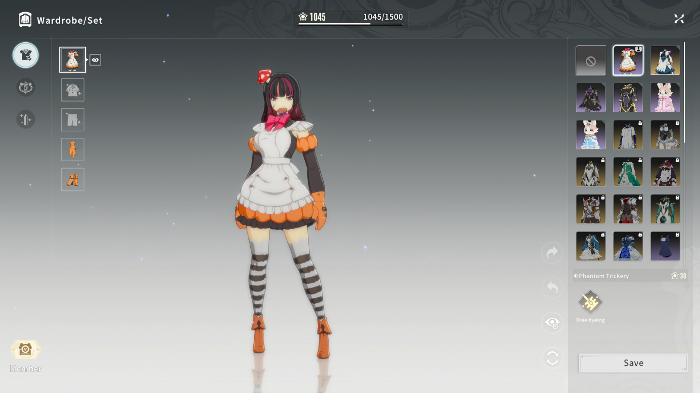 Conta Blue Protocol Star Resonance 18k de Ability Score, cosmeticos pagos, lv60