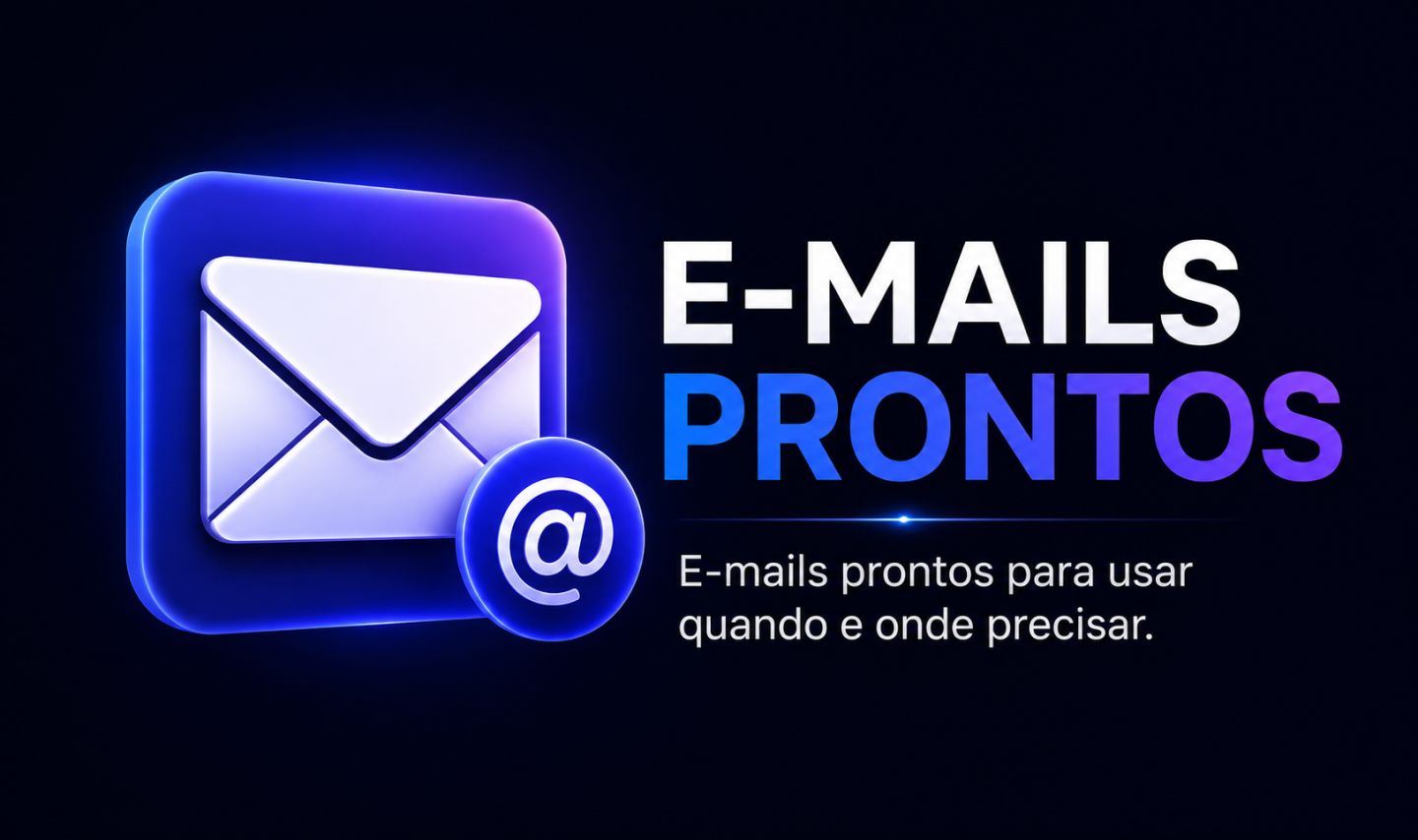 5X Email vigem prontos para uso