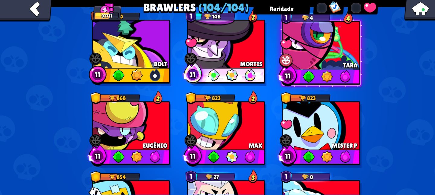 Contas de brawl stars raras e valiosas no precinho
