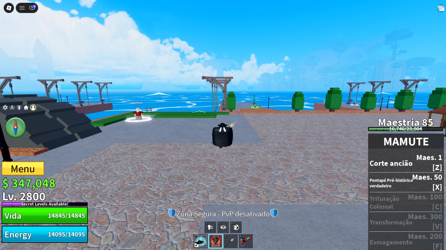(PROMO) CONTA BLOX FRUITS + ESCAPE DO TSUNAMI À VENDA!