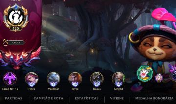Conta Wild rift Lvl 420, Main TOP