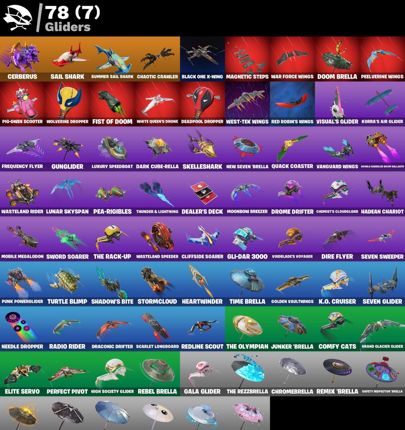Conta Fortnite 61 SKINS/ MARVEL/SPIDER-MAN MILES MORALES & 2009/ NICK E 30
