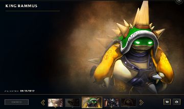 Conta antiga - King Rammus + 253 skins - League of Legends - Contas - GGMAX