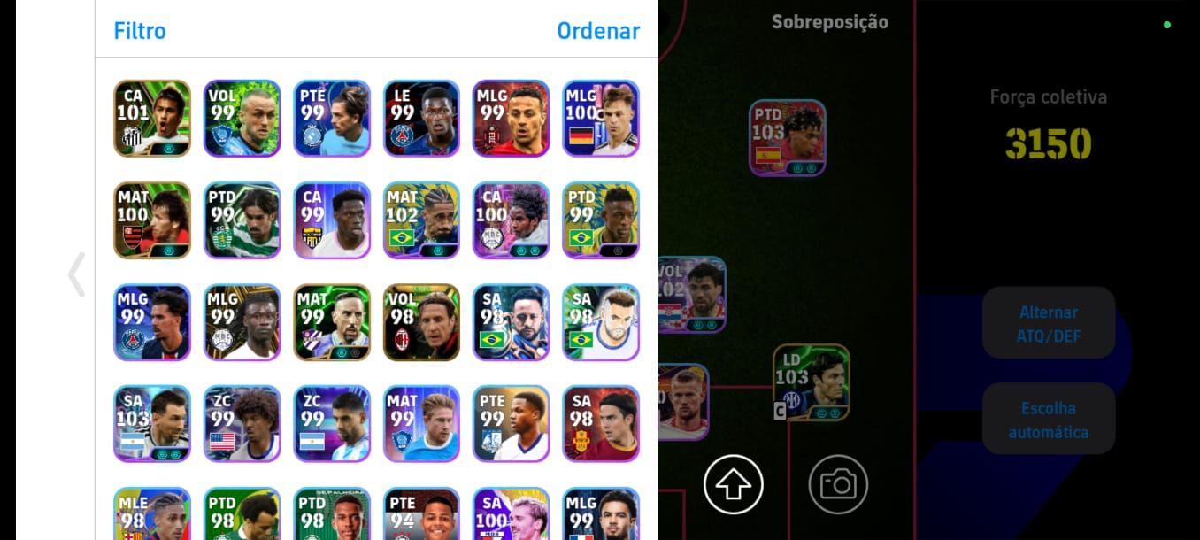 CONTA RARA DESDE DO PES 2020, TIME FULL ICONE/ LEGEND E COMPLETA.