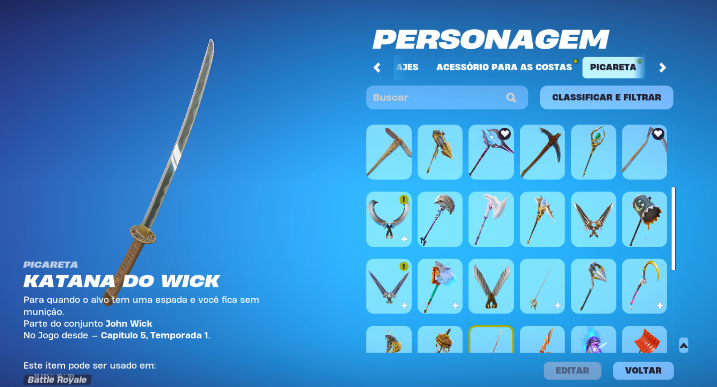 Conta Epic Games Fortnite BR Com Skins + Cosméticos Full Acesso!