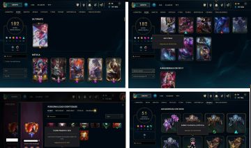 Conta lol 2017 com skins raras.