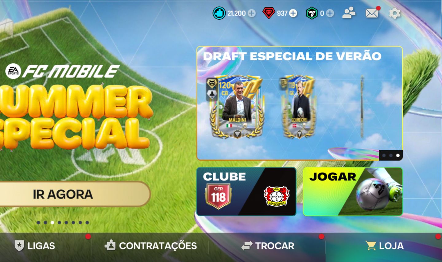 Conta de FC MOBILE 3 Anos