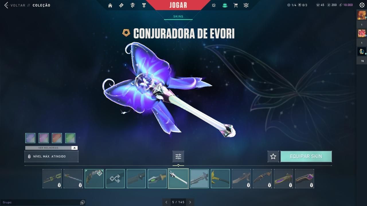 CONTA VALORANT PREMIUM - NÍVEL 472 - CHAMPIONS 2021 E 2025 | TODOS OS AGENTES