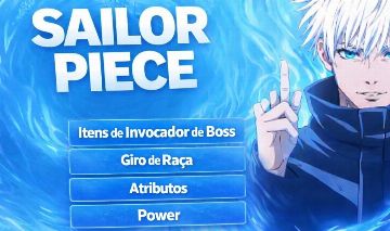 Sailor Piece : Giro de raça, atributos, power, passiva e invocador de boss