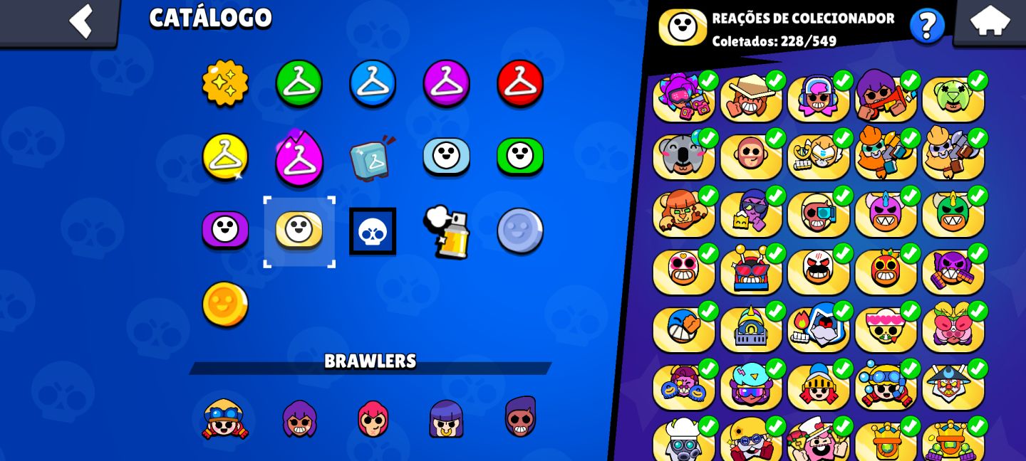 CONTA DE BRAWL STARS | 22k de moeda e 90 brawler