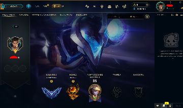 CONTA DIAMANTE 1, SMURF, LVL 48, ACESSO TOTAL, 14K EA, HONRA 5, SKINS, 60% WR