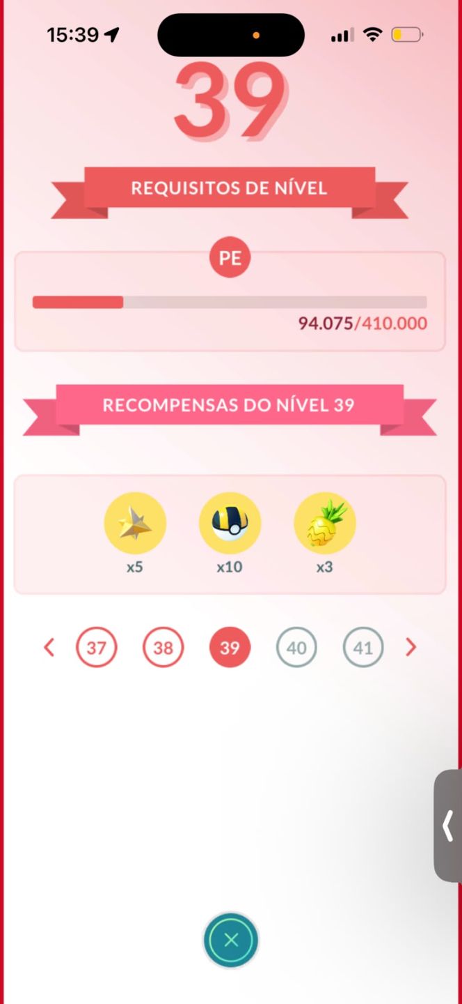 Conta Pokémon GO Nível 39 | 2017| Giratina Shiny + Kyogre Shiny + Mewtwo Armored