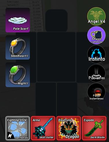[BR] CONTA BLOX FRUITS DRAGON PERM + TODAS AS GAMEPASSES MENOS NOTIFICADOR