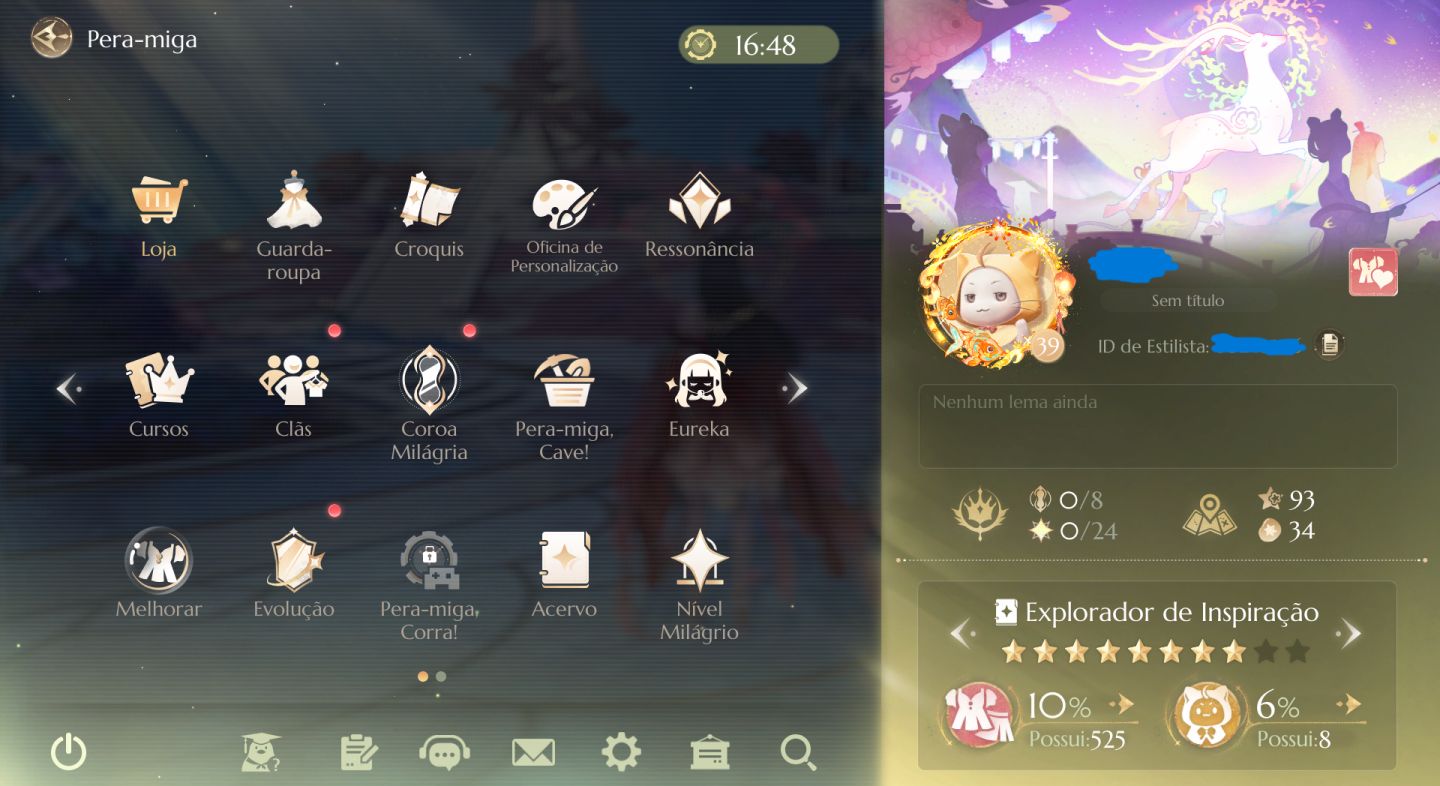 Conta Infinity Nikki | Servidor Americano | 3 Looks 5 estrelas Completos