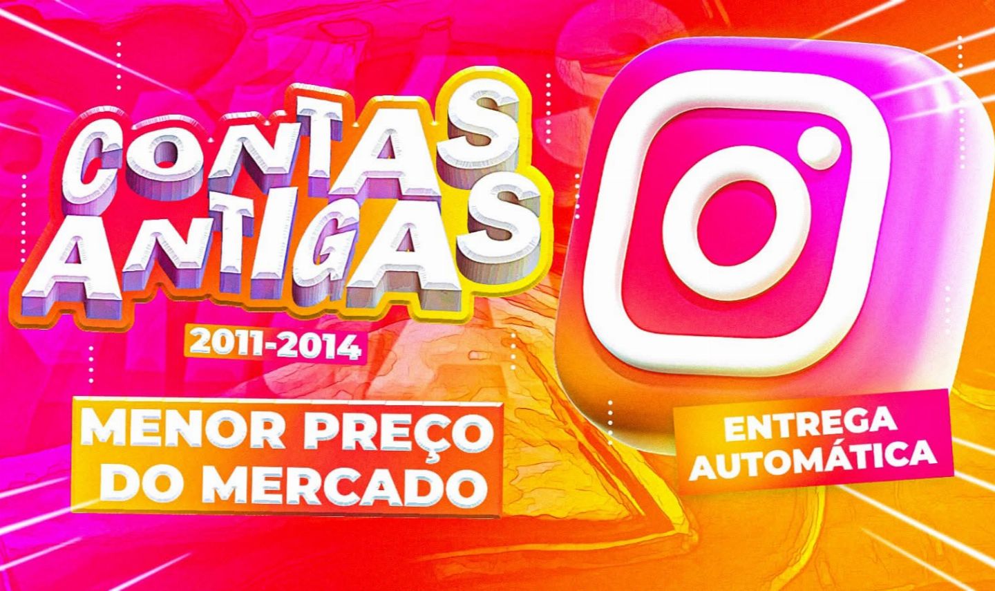 CONTAS INSTAGRAM NOVAS E ANTIGAS 2010+ IP BR | SEGUIDORES | ENTREGA AUTOMATICA!