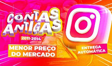 |MENOR PREÇO|CONTAS INSTAGRAM ANTIGAS E NOVAS| COM E SEM SEGUIDORES - | SEGURAS