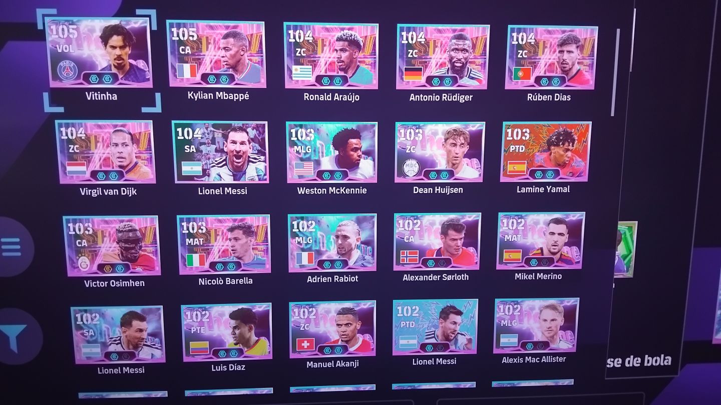 Conta Efootbal Xbox e Steam Varios Jogadores Metas Para sair Rapido