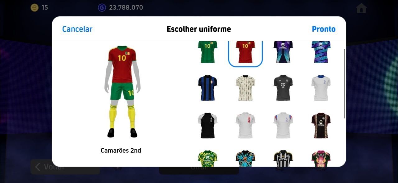 CONTA EFOOTBALL RARA! TOTTI BUGADO + ROMARIO + MESSI PRIME + RODRI BUGADAÇO E++!