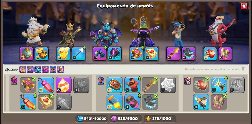 Clash of Clans CV16 Full com PAISAGEM LENDÁRIA ZG