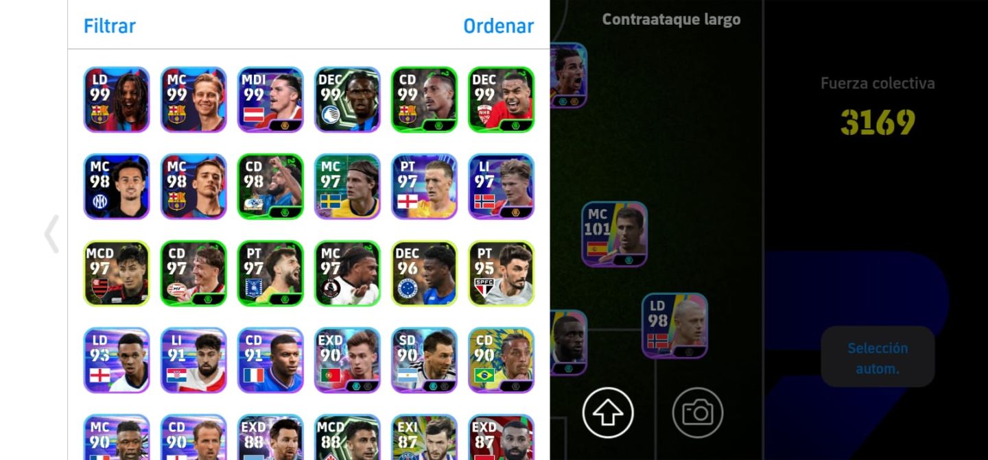 CONTA EFOOTBALL MUITO BOA E FORTE!!!! 2300 MOEDAS
