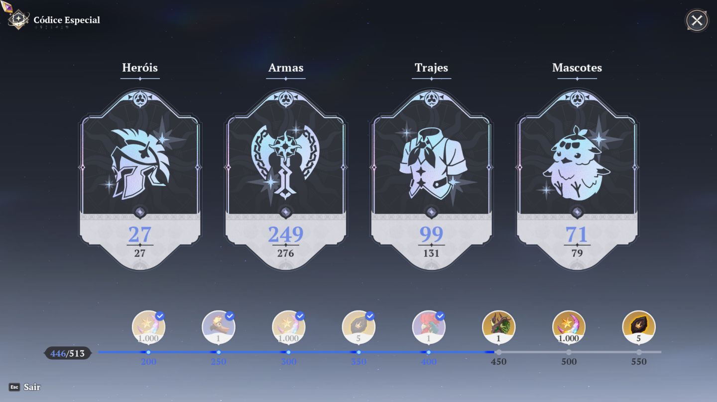 NA EAST - CONTA END GAME - TODOS OS CHARS - MERLIN, BAN, ELIZABETH P10