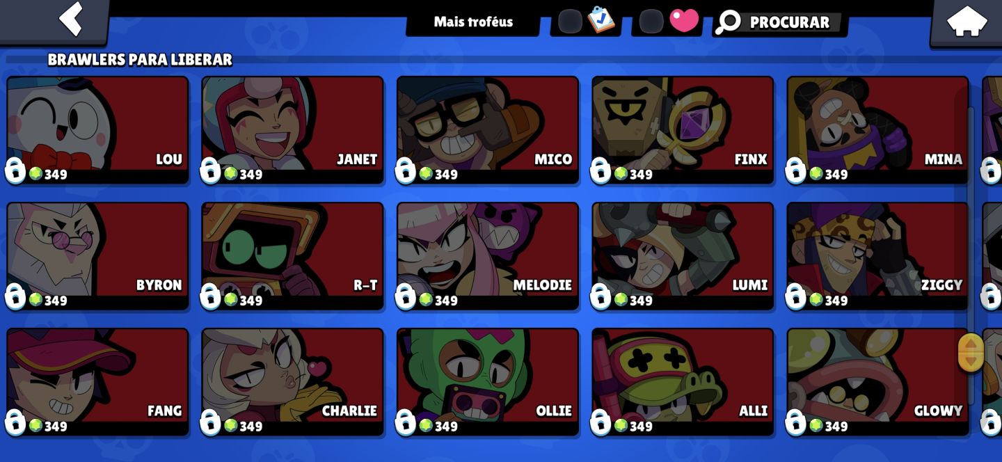 Conta Brawl Stars à Venda | 22 Mil Troféus, Muitos Brawlers e Itens Antigos!