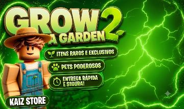 [ENTREGA RÁPIDA] Grow a Garden 2 - Pets, Dinheiro e Sementes Barato